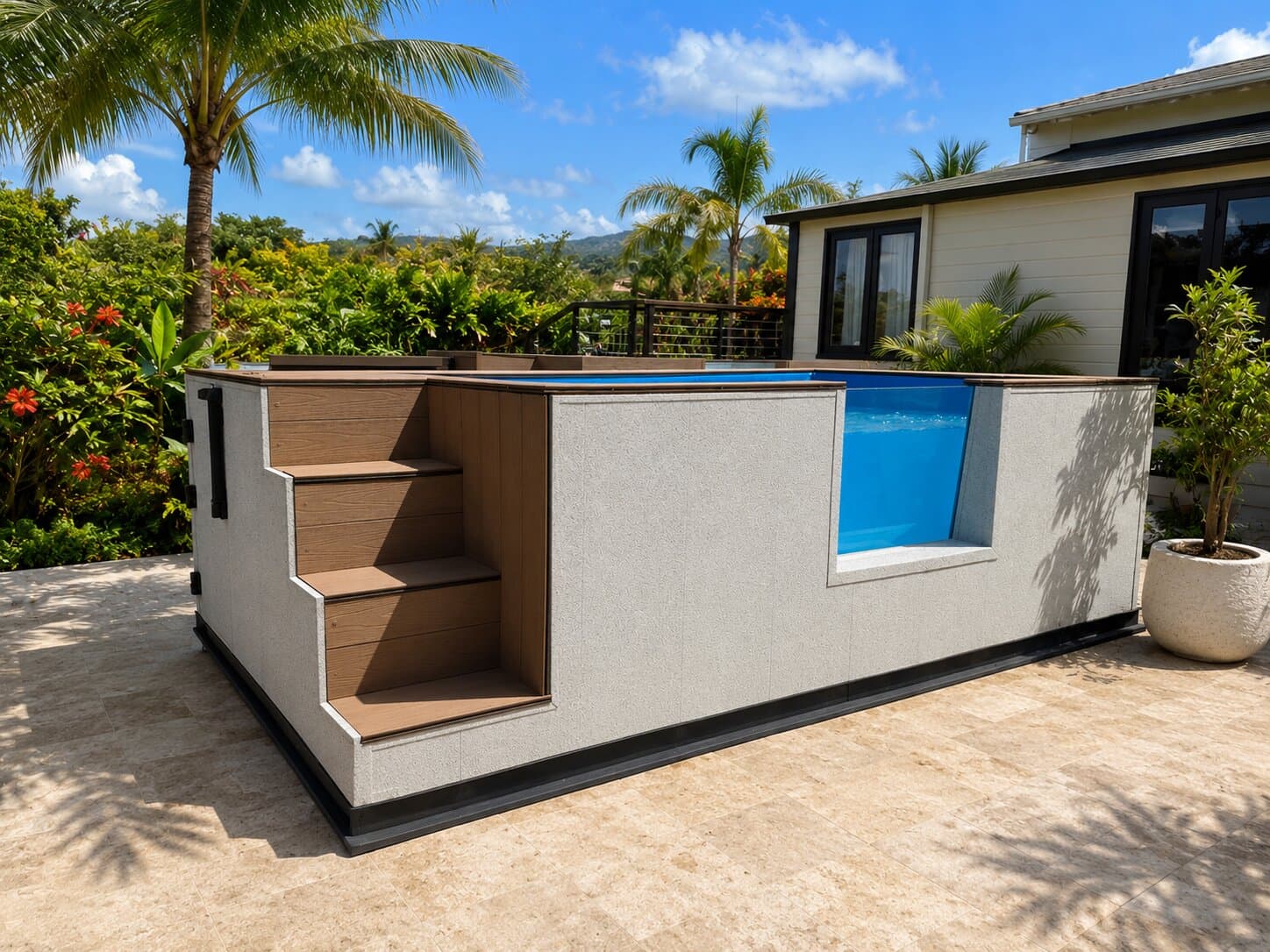 AQUAZUL Piscinas — Modelo A