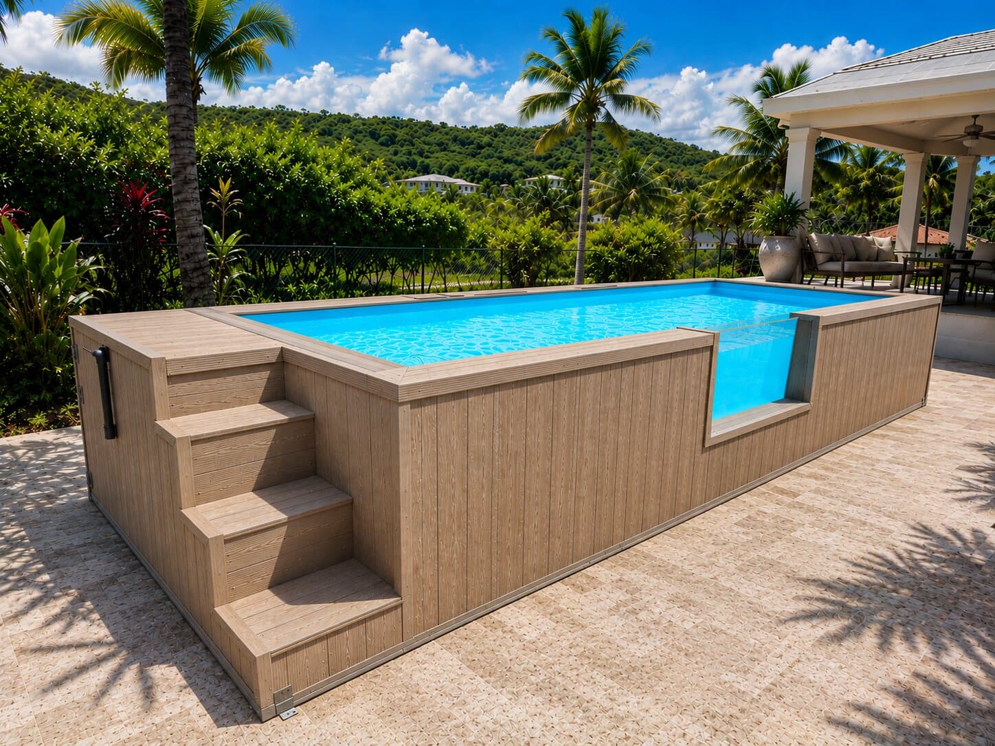 AQUAZUL Piscinas — Modelo C