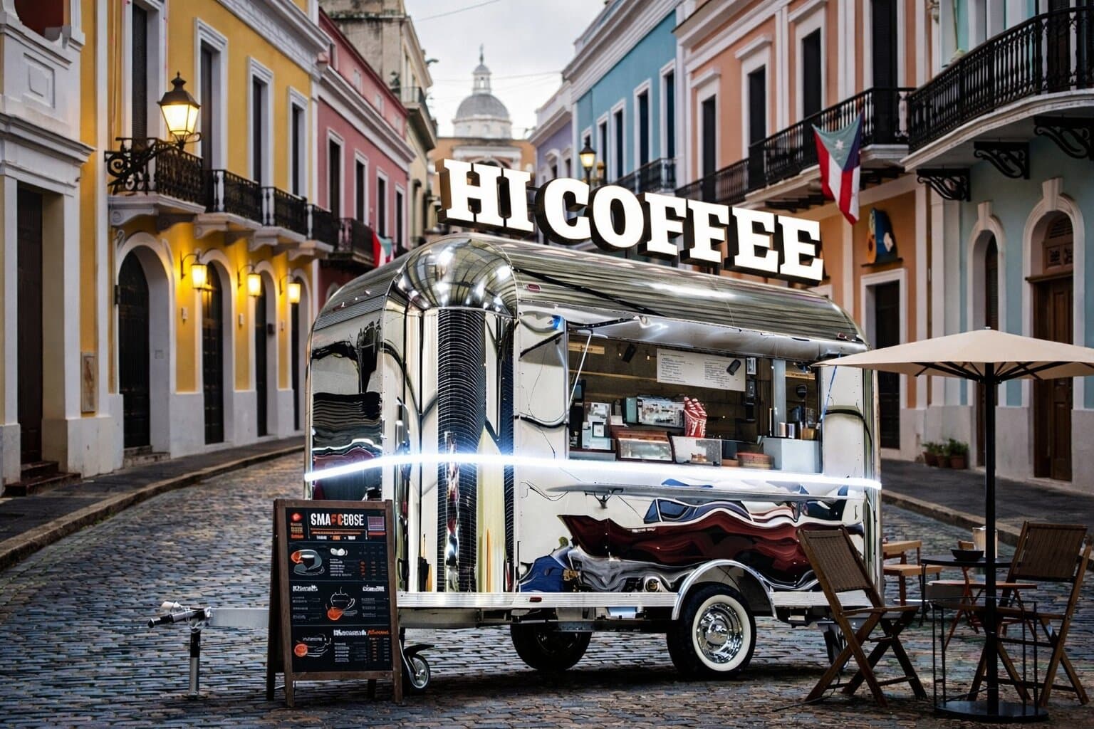 Los Camiones — Silver Airstream
